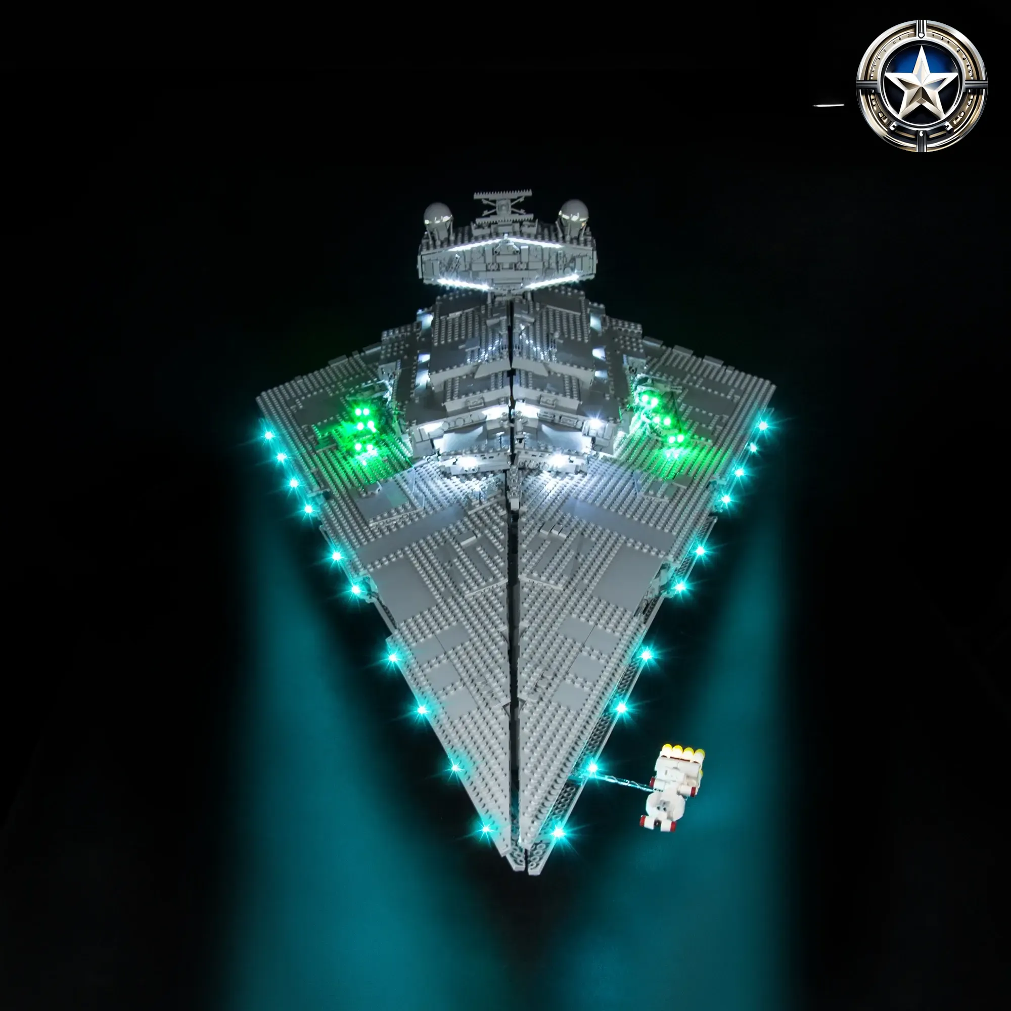 Imperial Star Destroyer Lighting Kit for Enhanced Model Display 75252 Version Imperial Star Destroyer Lighting Kit for Enhanced Model Display 75252 Version