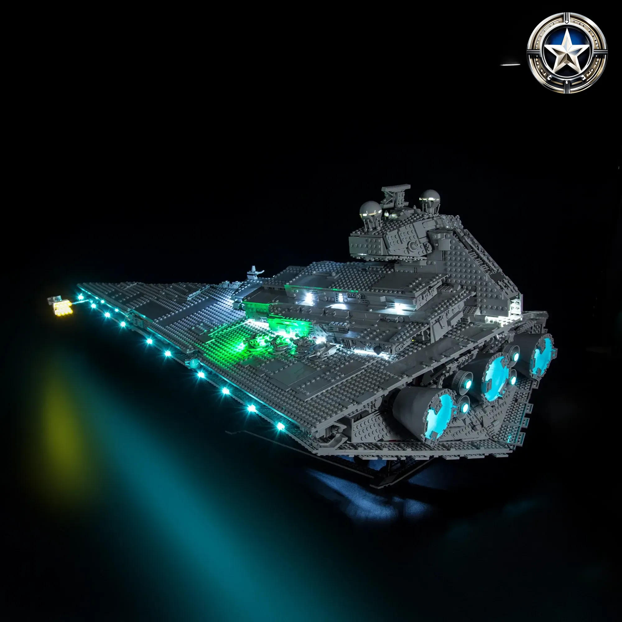 Imperial Star Destroyer Lighting Kit for Enhanced Model Display 75252 Version Imperial Star Destroyer Lighting Kit for Enhanced Model Display 75252 Version