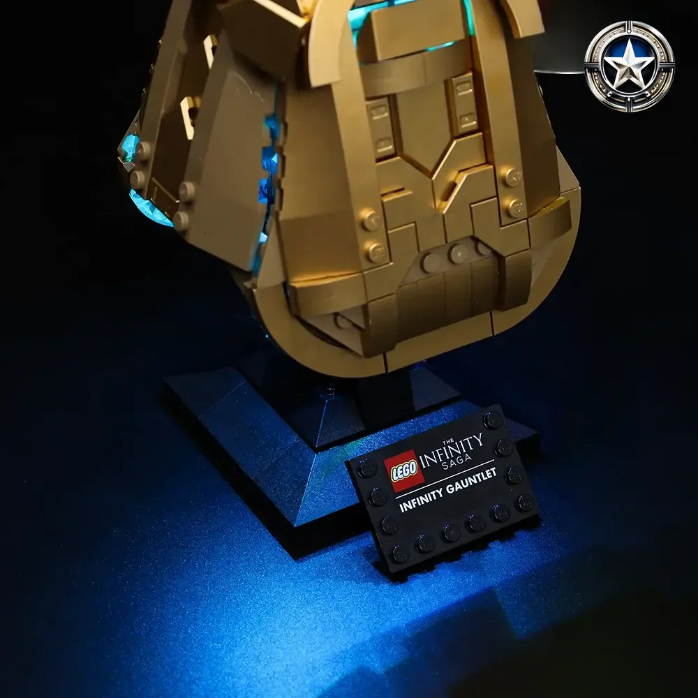 Infinity Gauntlet Light Kit for Marvel 76191 Updated Edition Toy Accessories Infinity Gauntlet Light Kit for Marvel 76191 Updated Edition Toy Accessories
