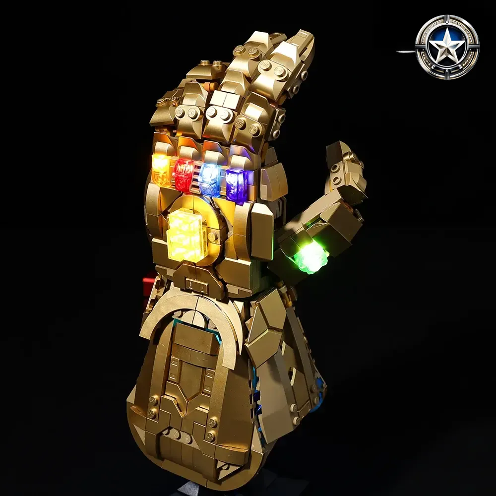 Infinity Gauntlet Light Kit for Marvel 76191 Updated Edition Toy Accessories Infinity Gauntlet Light Kit for Marvel 76191 Updated Edition Toy Accessories