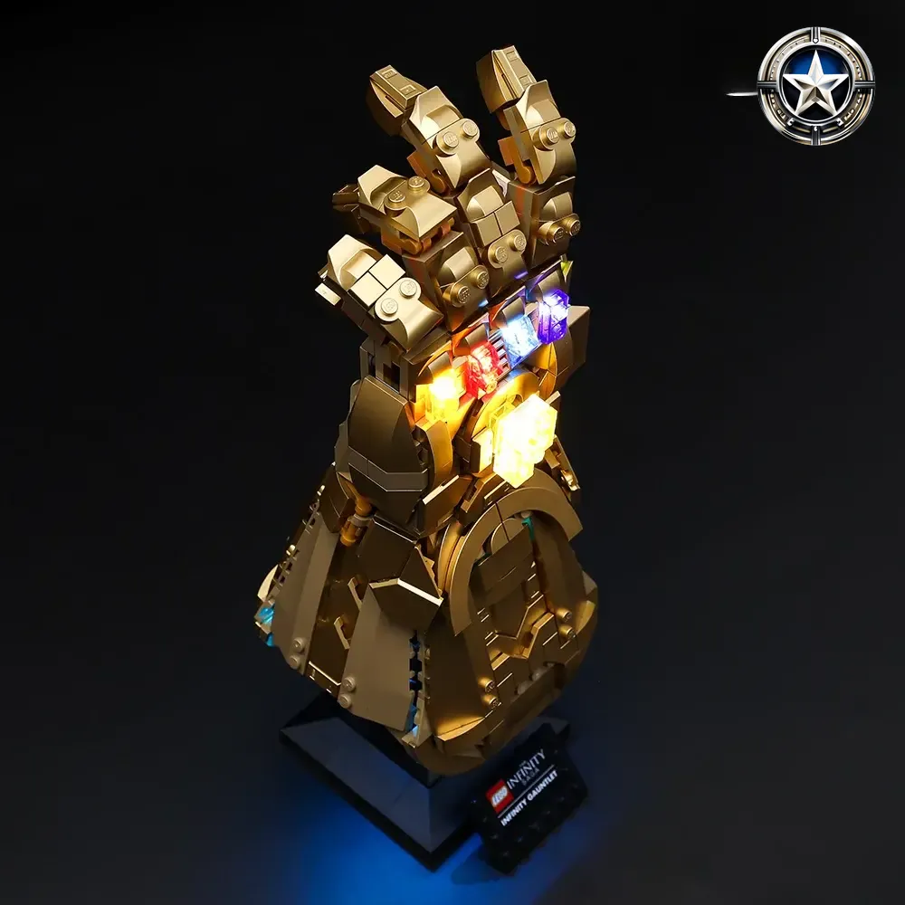 Infinity Gauntlet Light Kit for Marvel 76191 Updated Edition Toy Accessories Infinity Gauntlet Light Kit for Marvel 76191 Updated Edition Toy Accessories