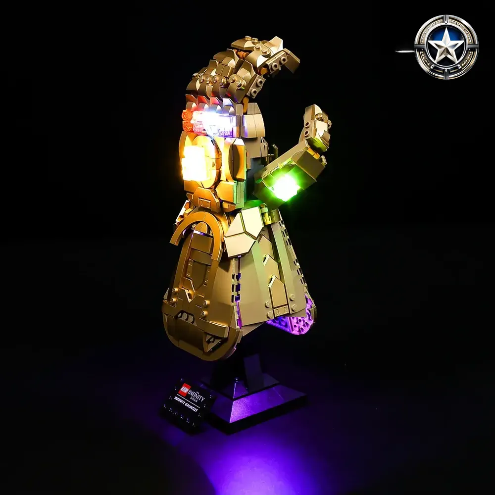 Infinity Gauntlet Light Kit for Marvel 76191 Updated Edition Toy Accessories Infinity Gauntlet Light Kit for Marvel 76191 Updated Edition Toy Accessories