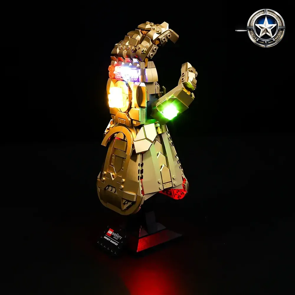 Infinity Gauntlet Light Kit for Marvel 76191 Updated Edition Toy Accessories Infinity Gauntlet Light Kit for Marvel 76191 Updated Edition Toy Accessories