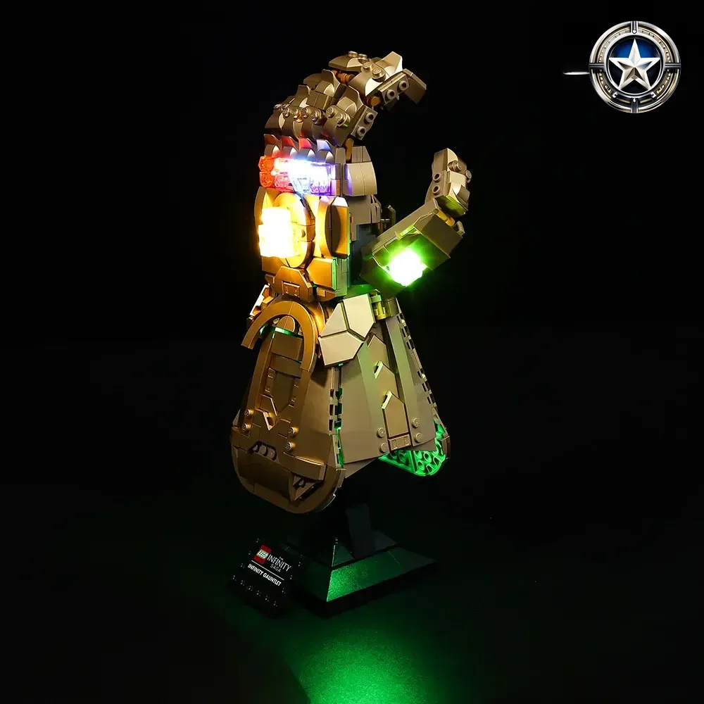 Infinity Gauntlet Light Kit for Marvel 76191 Updated Edition Toy Accessories Infinity Gauntlet Light Kit for Marvel 76191 Updated Edition Toy Accessories