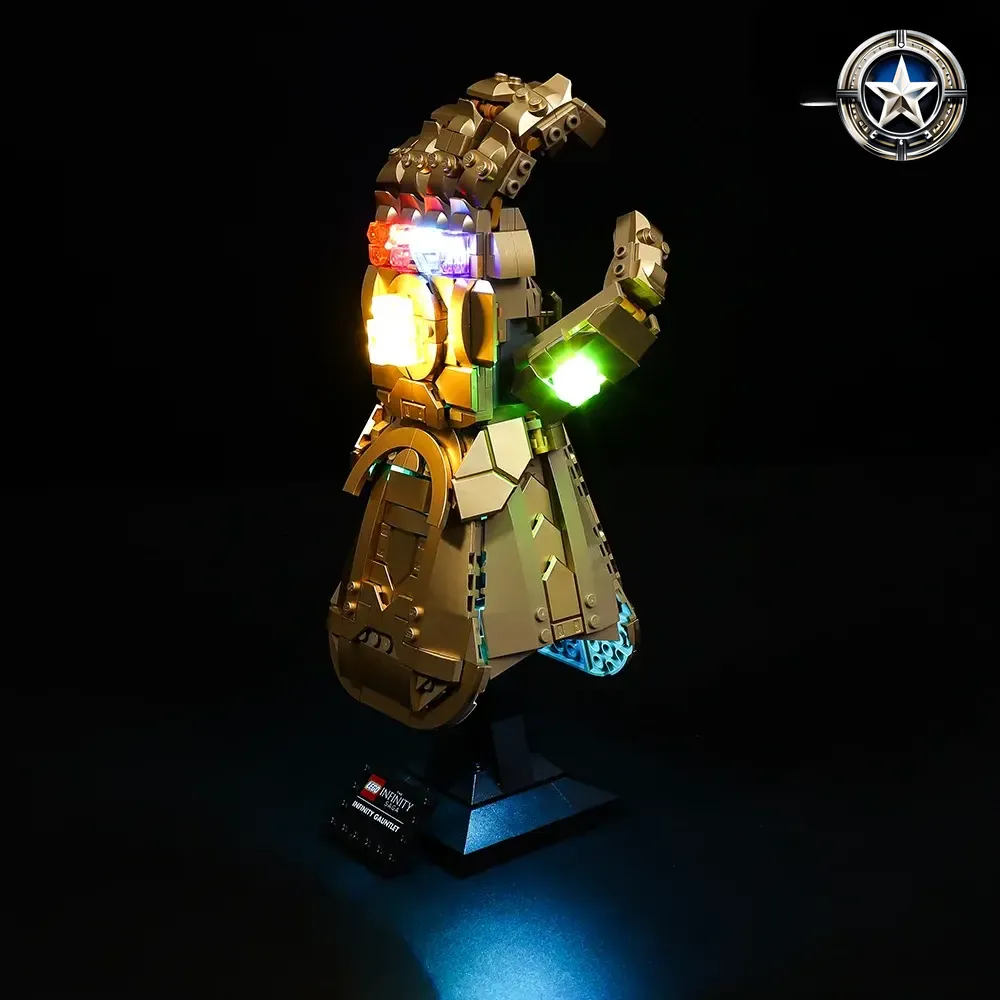 Infinity Gauntlet Light Kit for Marvel 76191 Updated Edition Toy Accessories Infinity Gauntlet Light Kit for Marvel 76191 Updated Edition Toy Accessories