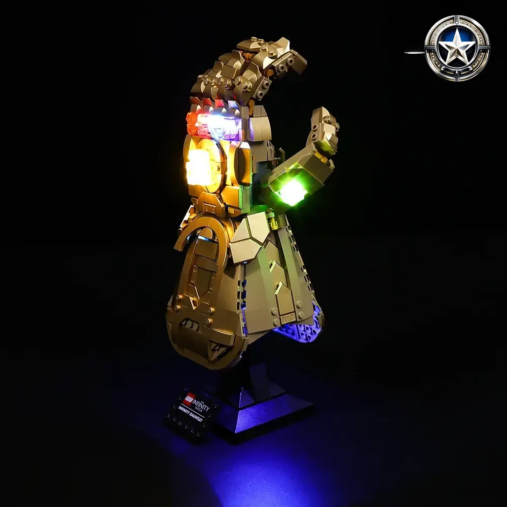 Infinity Gauntlet Light Kit for Marvel 76191 Updated Edition Toy Accessories Infinity Gauntlet Light Kit for Marvel 76191 Updated Edition Toy Accessories