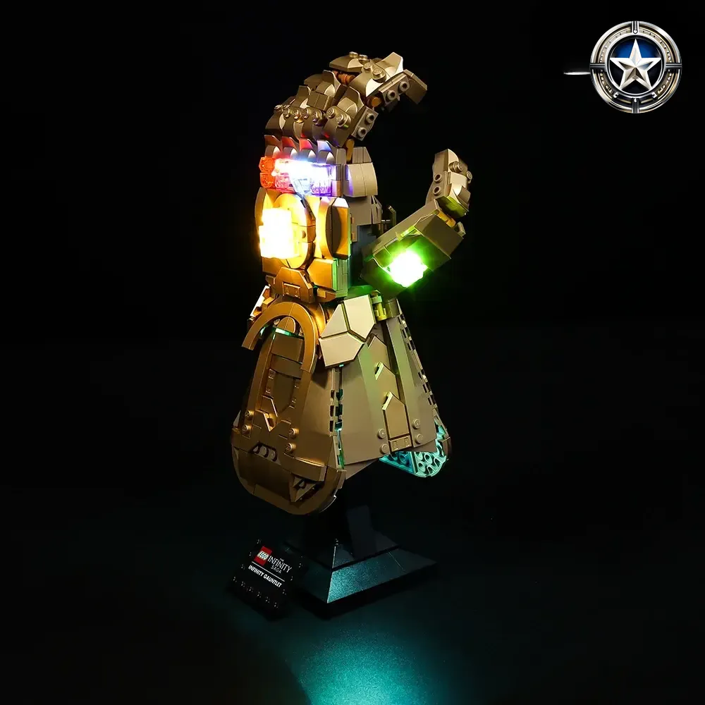 Infinity Gauntlet Light Kit for Marvel 76191 Updated Edition Toy Accessories Infinity Gauntlet Light Kit for Marvel 76191 Updated Edition Toy Accessories