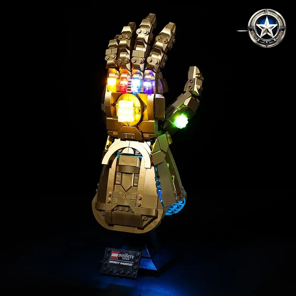 Infinity Gauntlet Light Kit for Marvel 76191 Updated Edition Toy Accessories Infinity Gauntlet Light Kit for Marvel 76191 Updated Edition Toy Accessories