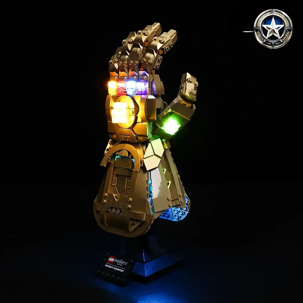 Infinity Gauntlet Light Kit for Marvel 76191 Updated Edition Toy Accessories Infinity Gauntlet Light Kit for Marvel 76191 Updated Edition Toy Accessories