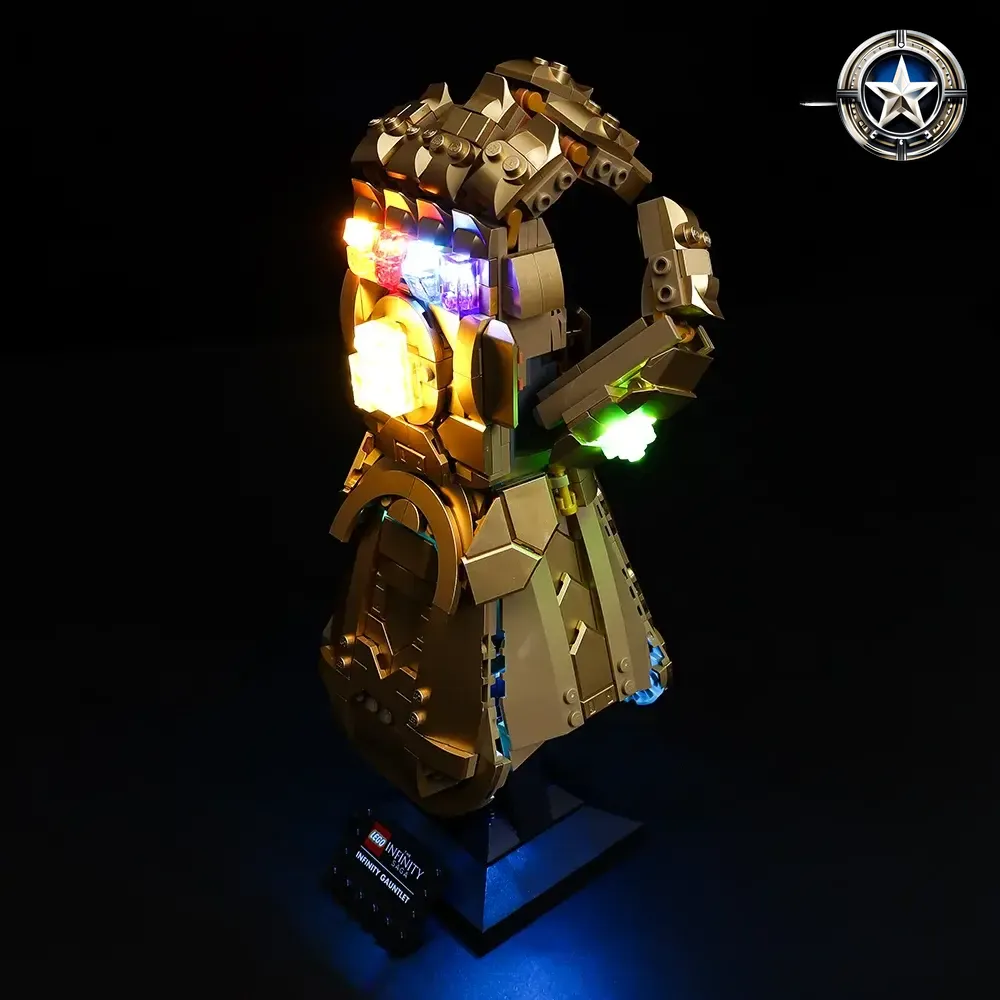 Infinity Gauntlet Light Kit for Marvel 76191 Updated Edition Toy Accessories Infinity Gauntlet Light Kit for Marvel 76191 Updated Edition Toy Accessories