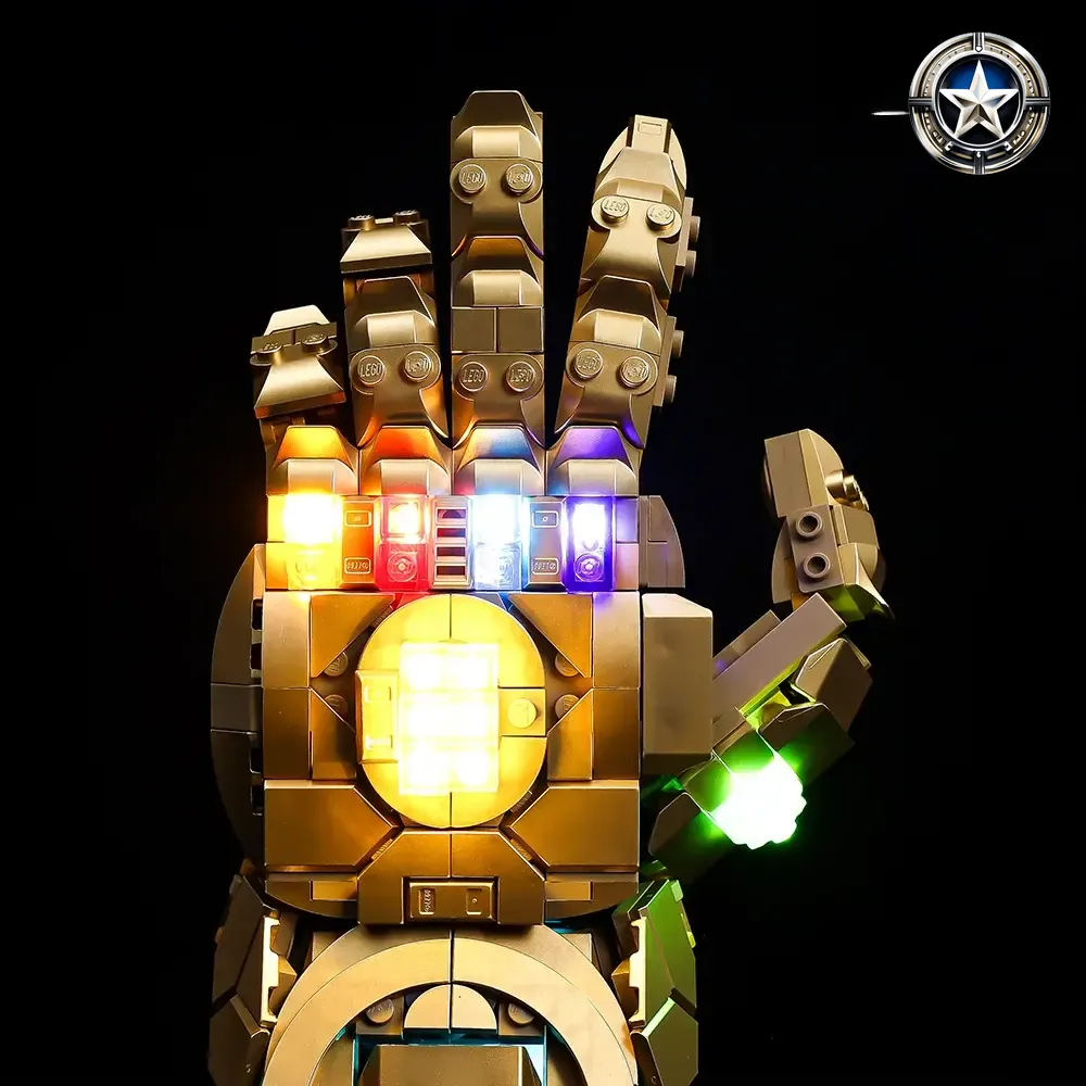 Infinity Gauntlet Light Kit for Marvel 76191 Updated Edition Toy Accessories Infinity Gauntlet Light Kit for Marvel 76191 Updated Edition Toy Accessories