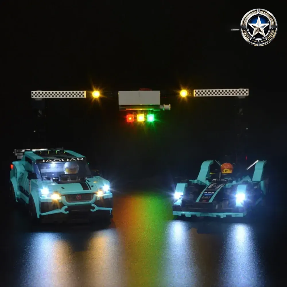 Light Kit for Jaguar Racing GEN2 Car and Jaguar I PACE e TROPHY 76898 Set Light Kit for Jaguar Racing GEN2 Car and Jaguar I PACE e TROPHY 76898 Set