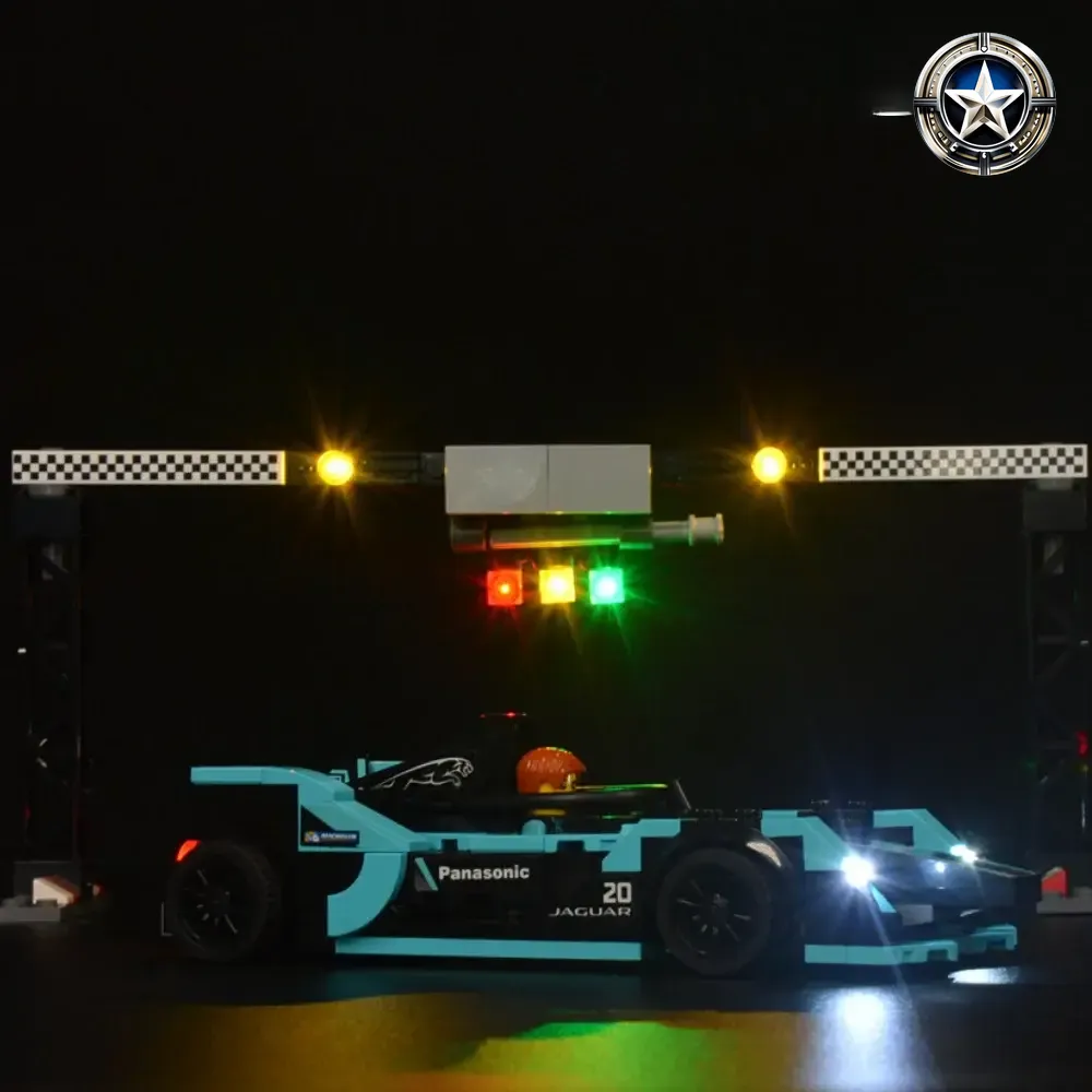 Light Kit for Jaguar Racing GEN2 Car and Jaguar I PACE e TROPHY 76898 Set Light Kit for Jaguar Racing GEN2 Car and Jaguar I PACE e TROPHY 76898 Set