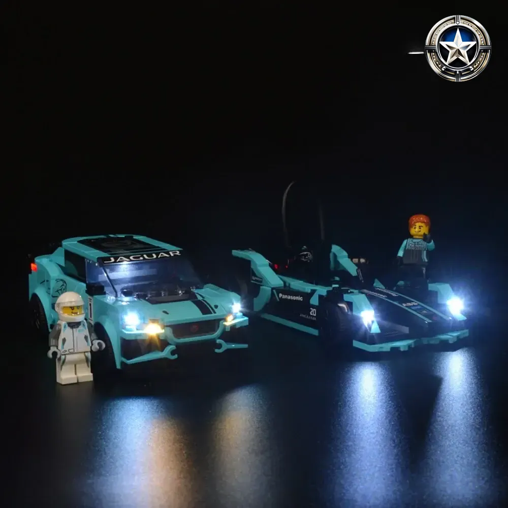 Light Kit for Jaguar Racing GEN2 Car and Jaguar I PACE e TROPHY 76898 Set Light Kit for Jaguar Racing GEN2 Car and Jaguar I PACE e TROPHY 76898 Set