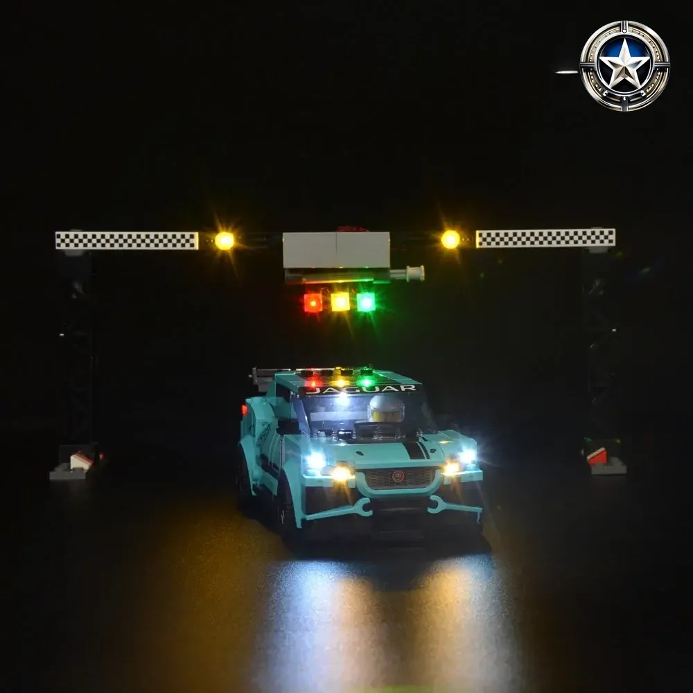 Light Kit for Jaguar Racing GEN2 Car and Jaguar I PACE e TROPHY 76898 Set Light Kit for Jaguar Racing GEN2 Car and Jaguar I PACE e TROPHY 76898 Set