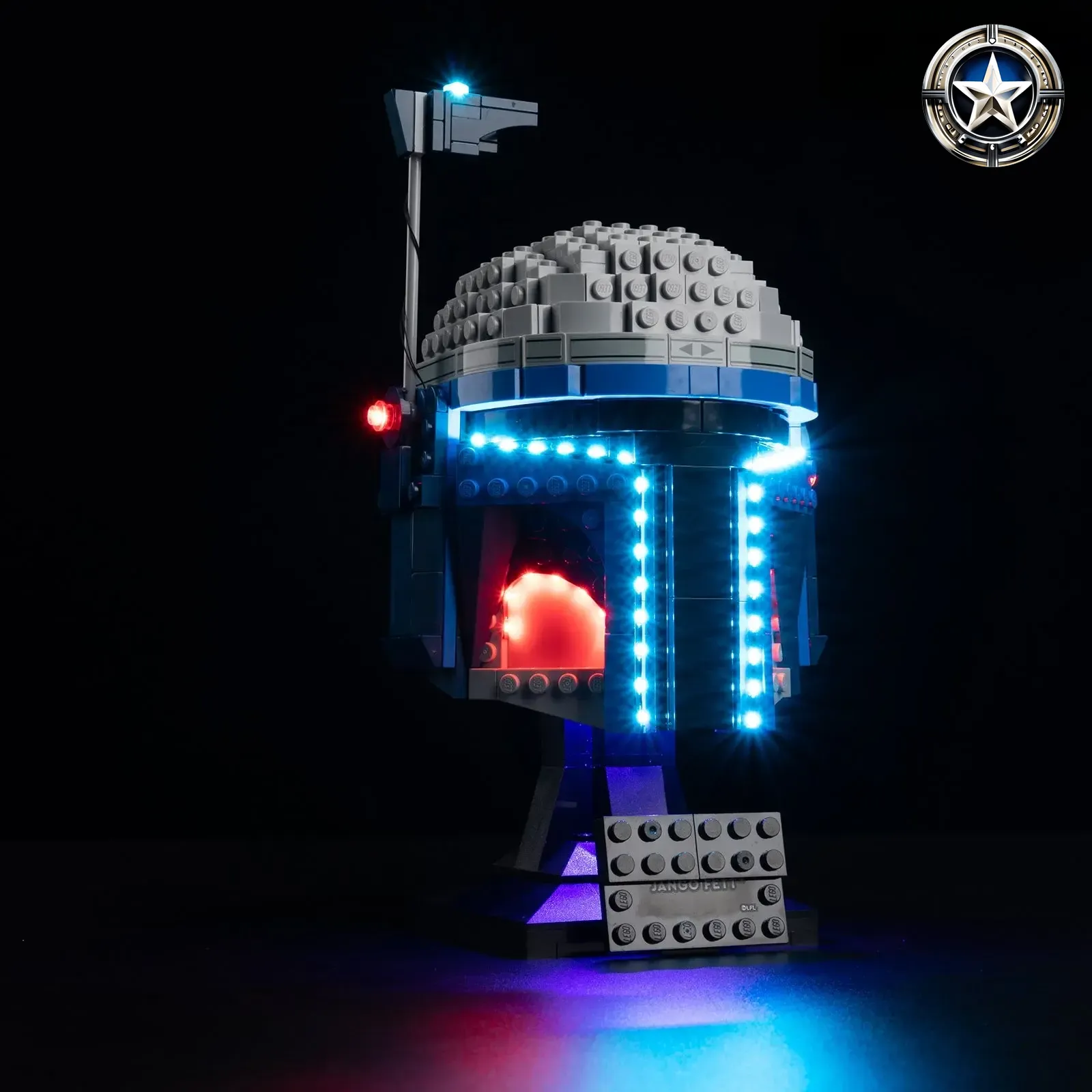 LEGO Jango Fett Helmet 75408 Light Kit