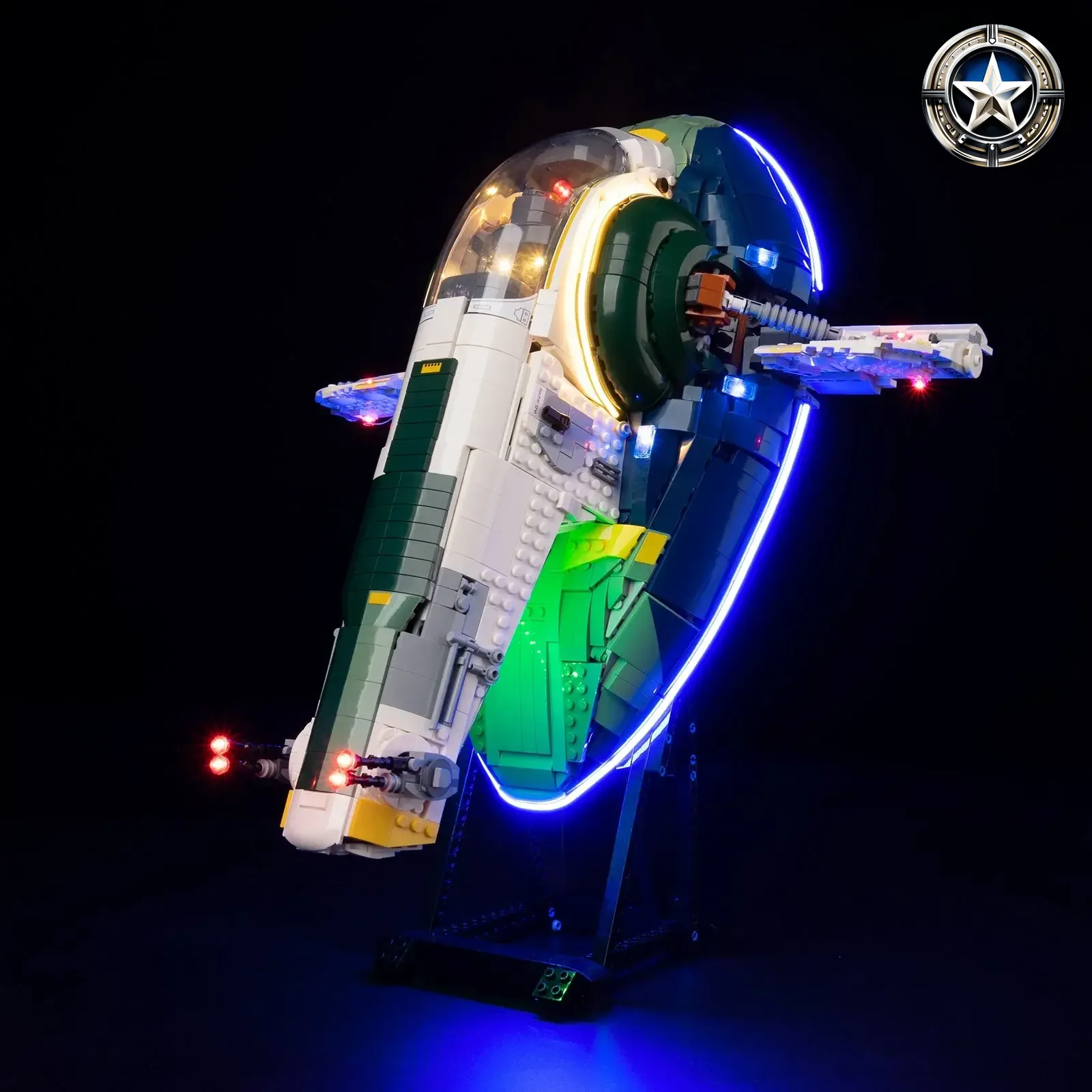LEGO Jango Fett's Firespray-Class Starship 75409 Light Kit