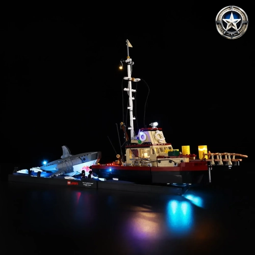 LED Light Kit for Jaws 21350 Shark Movie Collection Accessories
