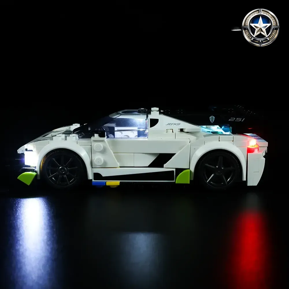 Koenigsegg Jesko Premium High Performance LED Light Kit Upgrade Set Koenigsegg Jesko Premium High Performance LED Light Kit Upgrade Set
