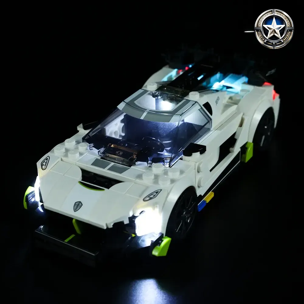 Koenigsegg Jesko Premium High Performance LED Light Kit Upgrade Set Koenigsegg Jesko Premium High Performance LED Light Kit Upgrade Set
