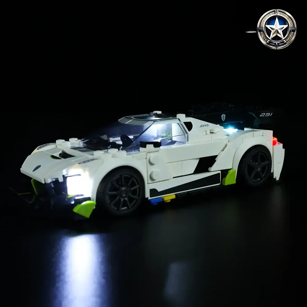 Koenigsegg Jesko Premium High Performance LED Light Kit Upgrade Set Koenigsegg Jesko Premium High Performance LED Light Kit Upgrade Set