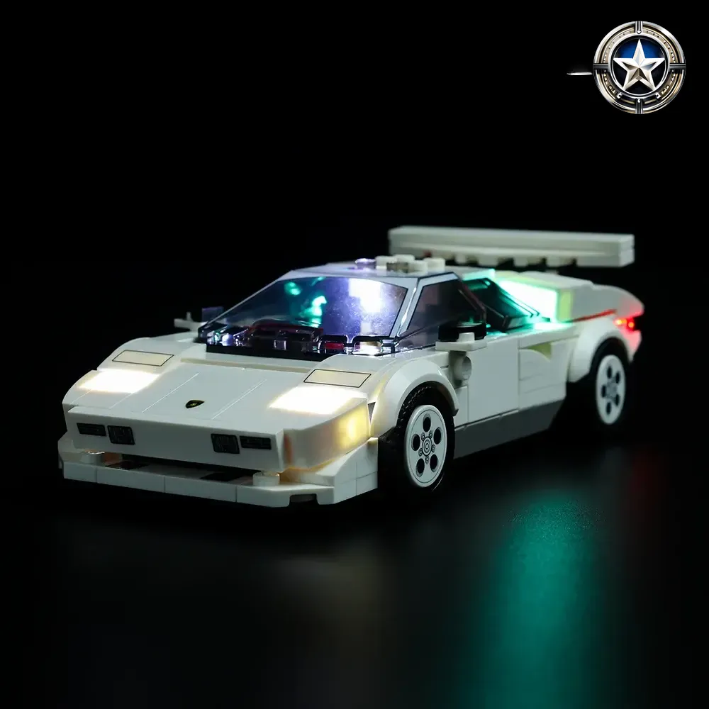 Lamborghini Countach Light Kit Model 76908 Exclusive Car Lighting Accessories