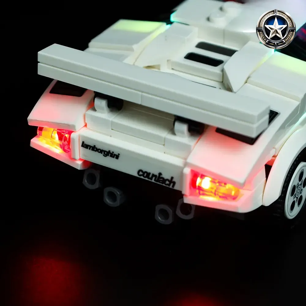 Lamborghini Countach Light Kit Model 76908 Exclusive Car Lighting Accessories Lamborghini Countach Light Kit Model 76908 Exclusive Car Lighting Accessories