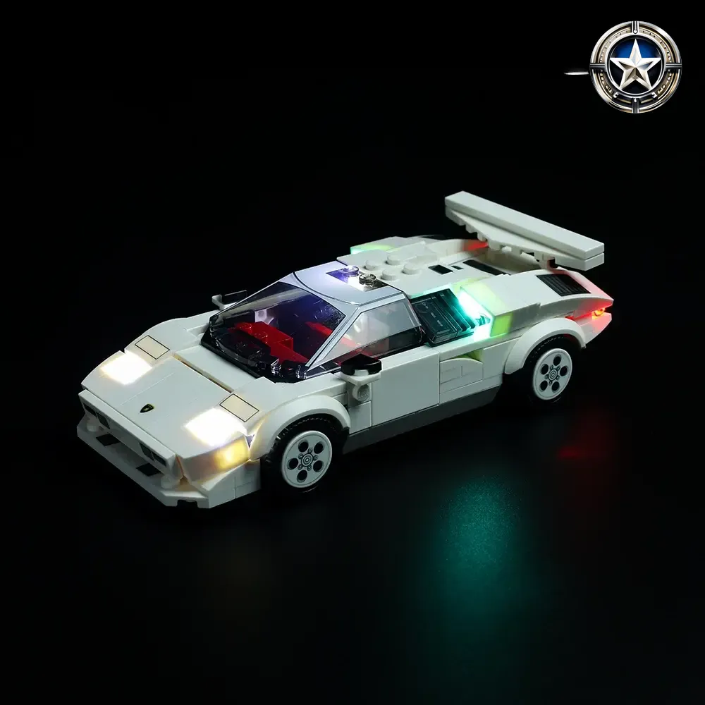 Lamborghini Countach Light Kit Model 76908 Exclusive Car Lighting Accessories Lamborghini Countach Light Kit Model 76908 Exclusive Car Lighting Accessories