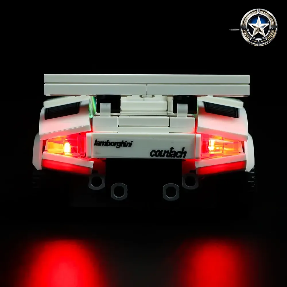 Lamborghini Countach Light Kit Model 76908 Exclusive Car Lighting Accessories Lamborghini Countach Light Kit Model 76908 Exclusive Car Lighting Accessories