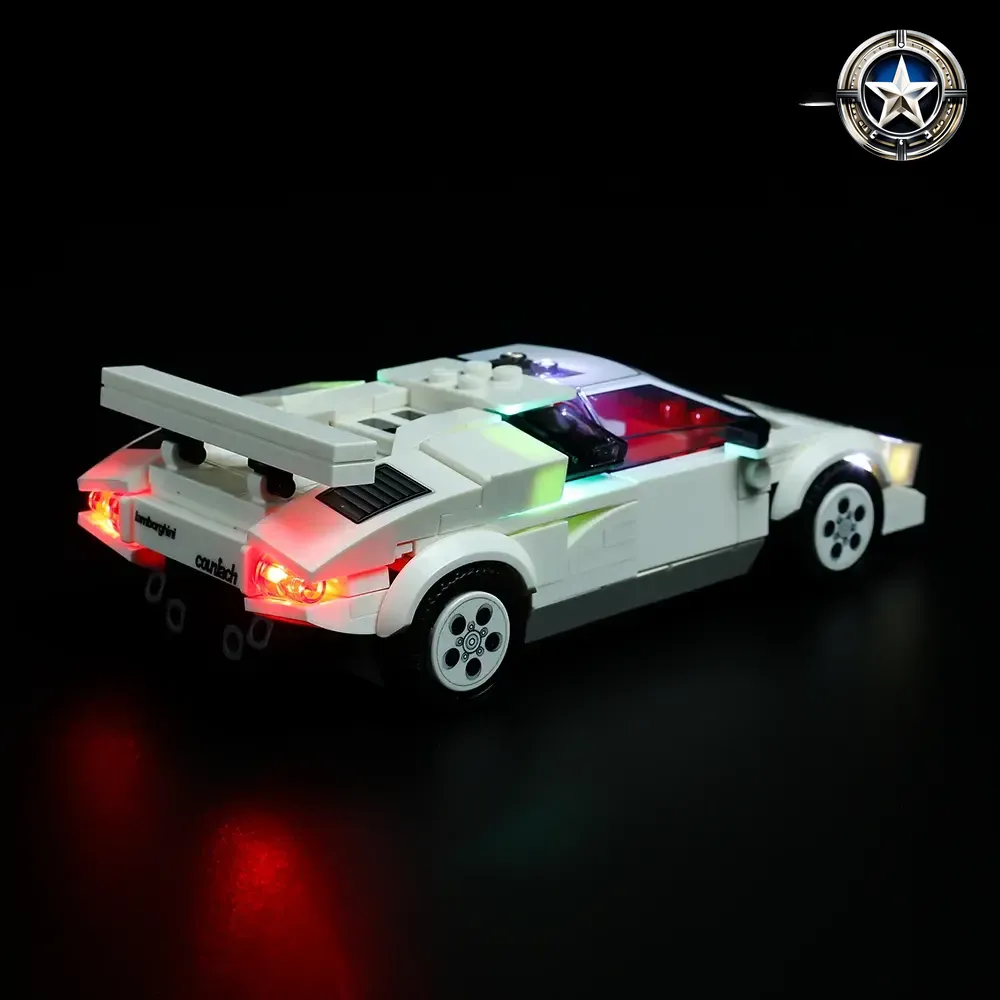 Lamborghini Countach Light Kit Model 76908 Exclusive Car Lighting Accessories Lamborghini Countach Light Kit Model 76908 Exclusive Car Lighting Accessories