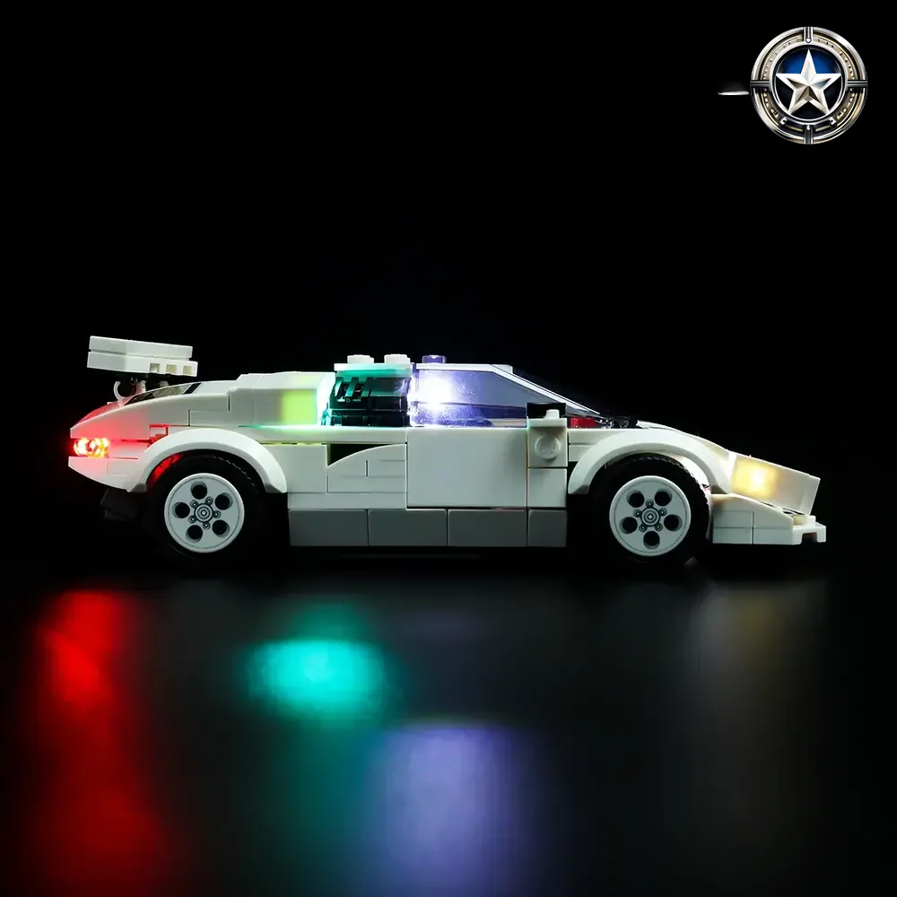 Lamborghini Countach Light Kit Model 76908 Exclusive Car Lighting Accessories Lamborghini Countach Light Kit Model 76908 Exclusive Car Lighting Accessories