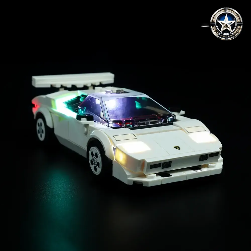 Lamborghini Countach Light Kit Model 76908 Exclusive Car Lighting Accessories Lamborghini Countach Light Kit Model 76908 Exclusive Car Lighting Accessories