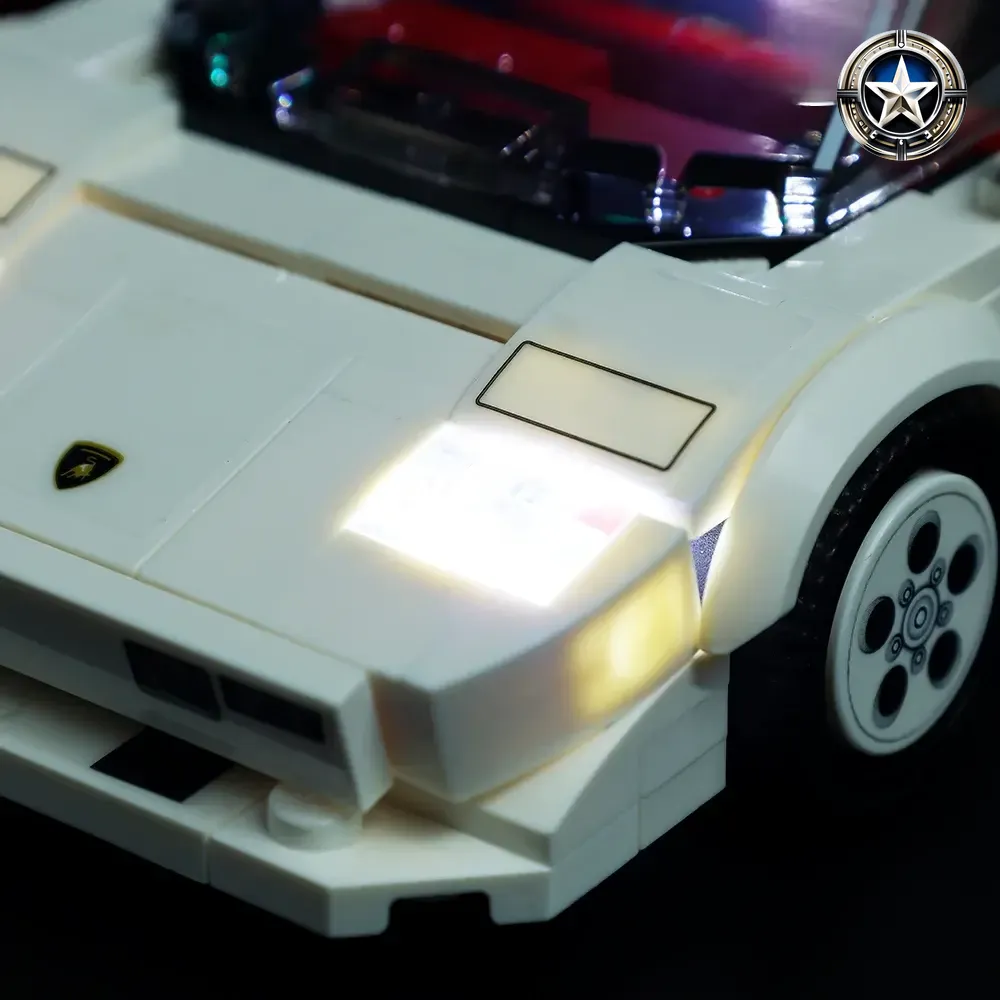 Lamborghini Countach Light Kit Model 76908 Exclusive Car Lighting Accessories Lamborghini Countach Light Kit Model 76908 Exclusive Car Lighting Accessories