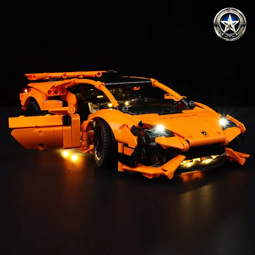 LEGO Lamborghini Huracán Tecnica Orange 42196 Light Kit