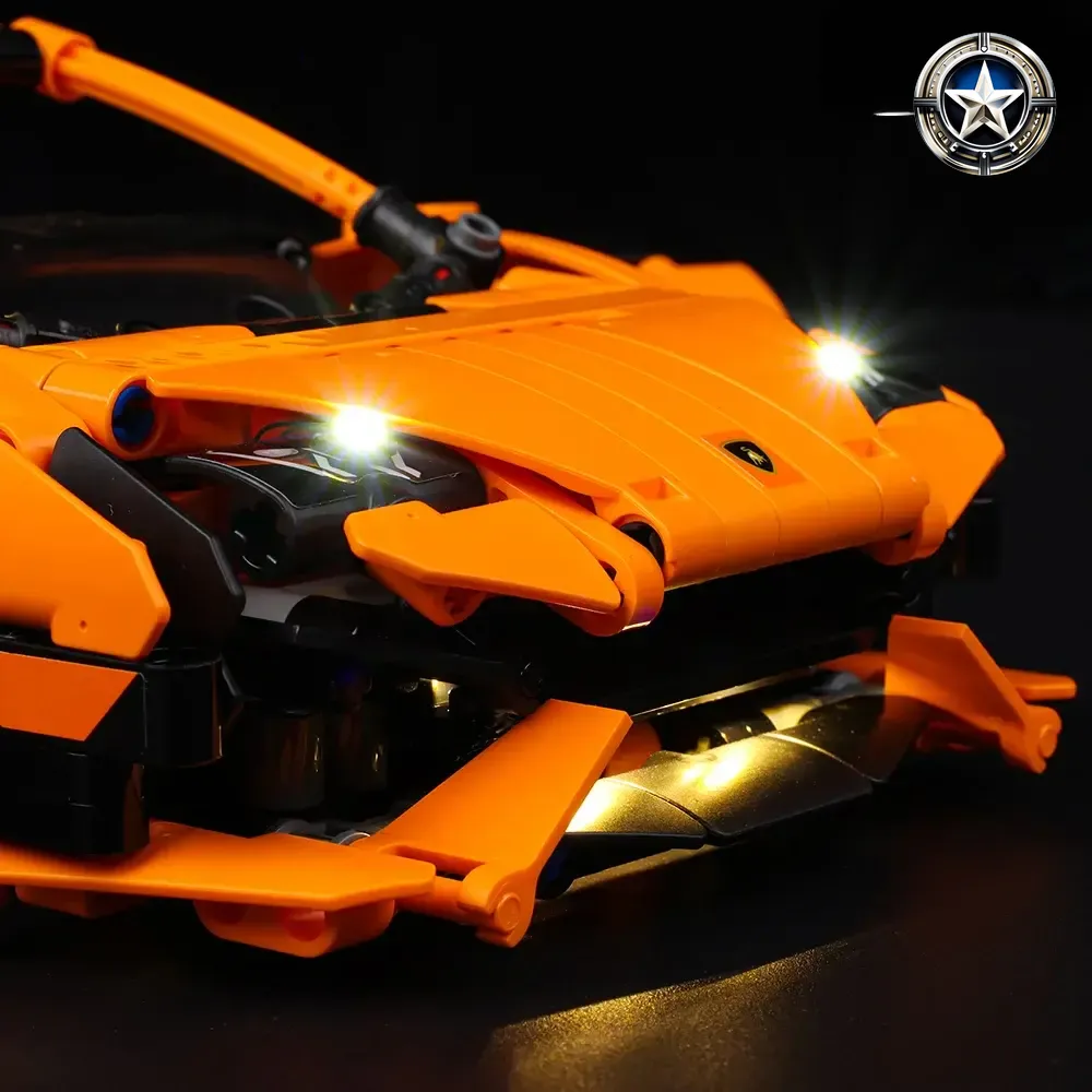 LEGO Lamborghini Huracán Tecnica Orange 42196 Light Kit