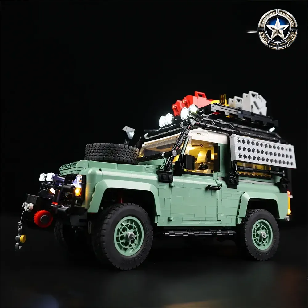 Land Rover Basic Defender 90 Light Kit Upgrade Accessory High Quality Land Rover Basic Defender 90 Light Kit Upgrade Accessory High Quality