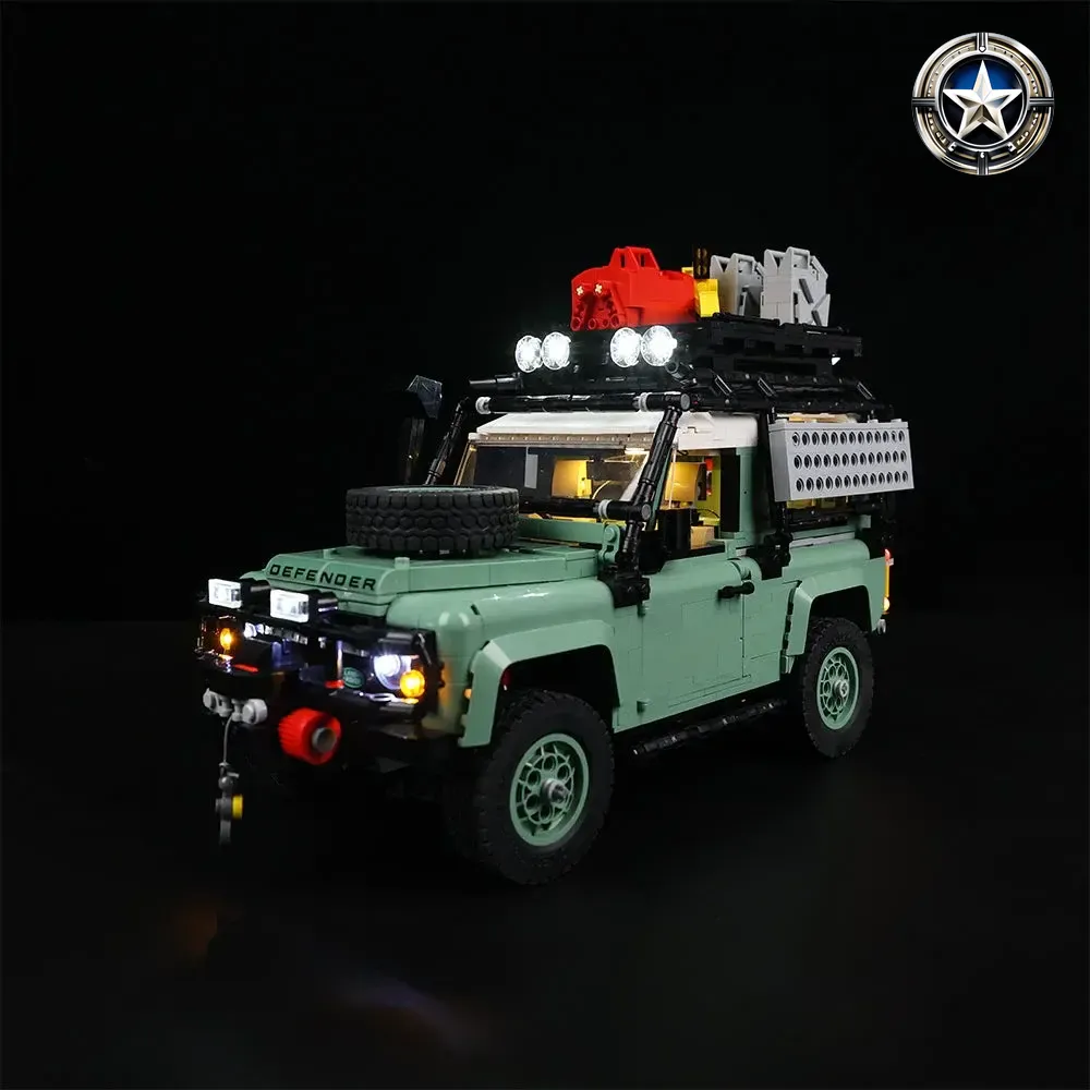 Land Rover Basic Defender 90 Light Kit Upgrade Accessory High Quality Land Rover Basic Defender 90 Light Kit Upgrade Accessory High Quality