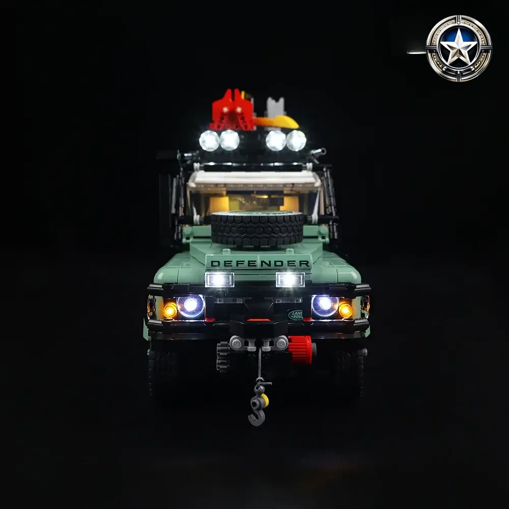 Land Rover Basic Defender 90 Light Kit Upgrade Accessory High Quality Land Rover Basic Defender 90 Light Kit Upgrade Accessory High Quality
