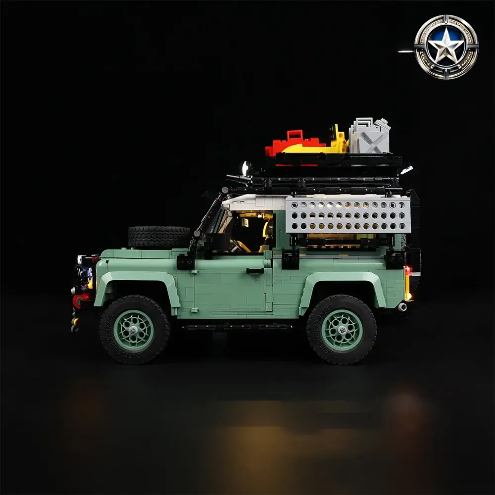 Land Rover Basic Defender 90 Light Kit Upgrade Accessory High Quality Land Rover Basic Defender 90 Light Kit Upgrade Accessory High Quality