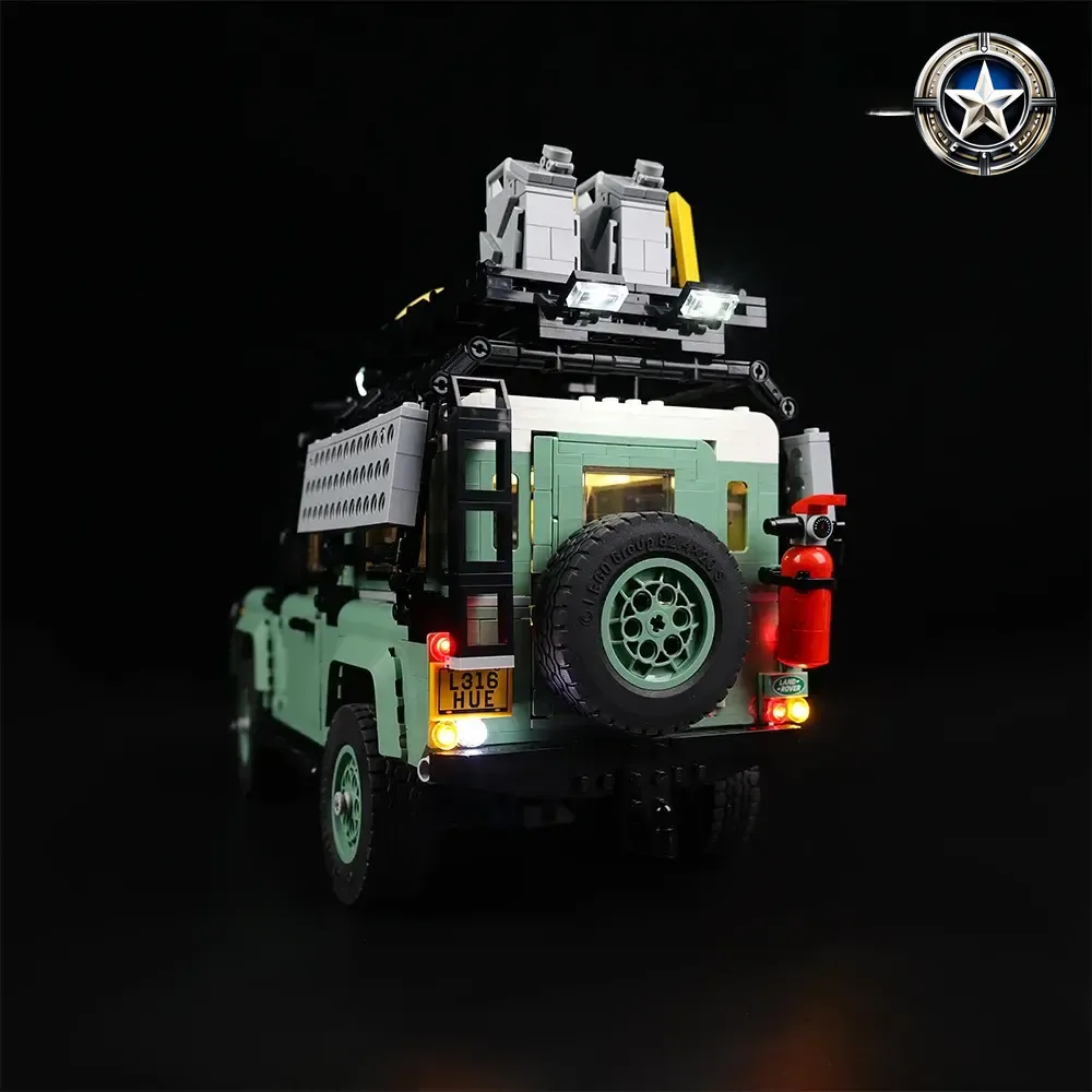 Land Rover Basic Defender 90 Light Kit Upgrade Accessory High Quality Land Rover Basic Defender 90 Light Kit Upgrade Accessory High Quality