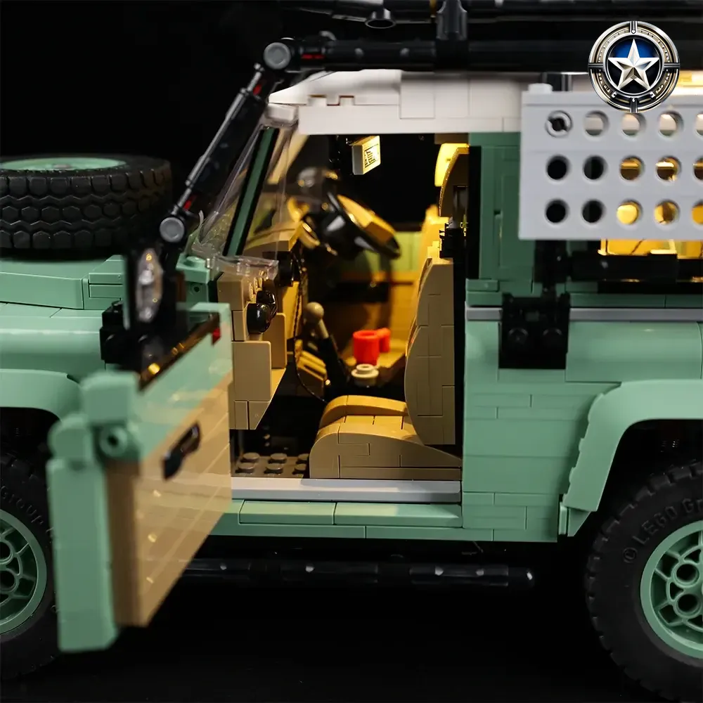 Land Rover Basic Defender 90 Light Kit Upgrade Accessory High Quality Land Rover Basic Defender 90 Light Kit Upgrade Accessory High Quality