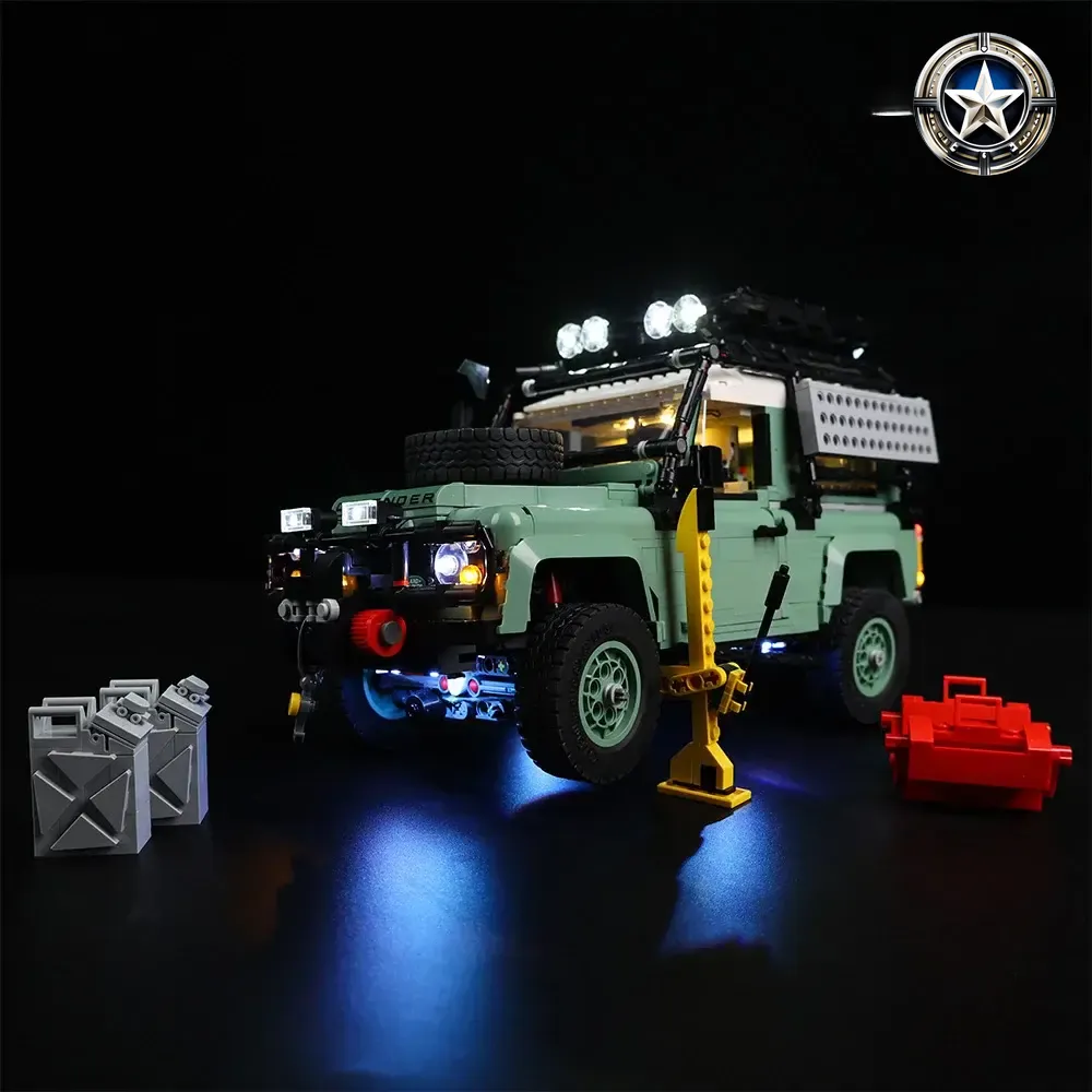 Land Rover Basic Defender 90 Light Kit Upgrade Accessory High Quality Land Rover Basic Defender 90 Light Kit Upgrade Accessory High Quality