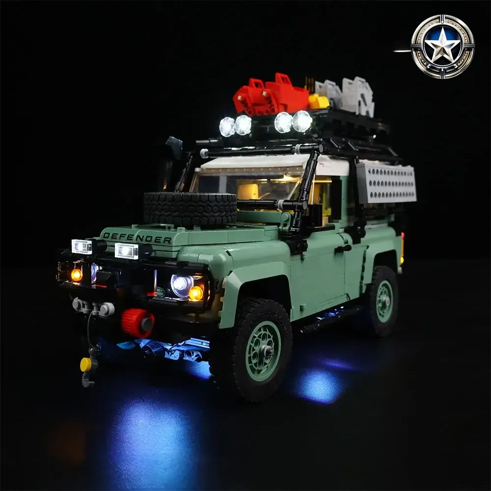 Land Rover Basic Defender 90 Light Kit Upgrade Accessory High Quality Land Rover Basic Defender 90 Light Kit Upgrade Accessory High Quality