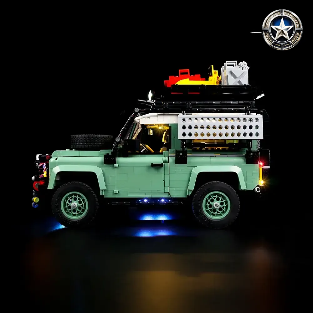 Land Rover Basic Defender 90 Light Kit Upgrade Accessory High Quality Land Rover Basic Defender 90 Light Kit Upgrade Accessory High Quality