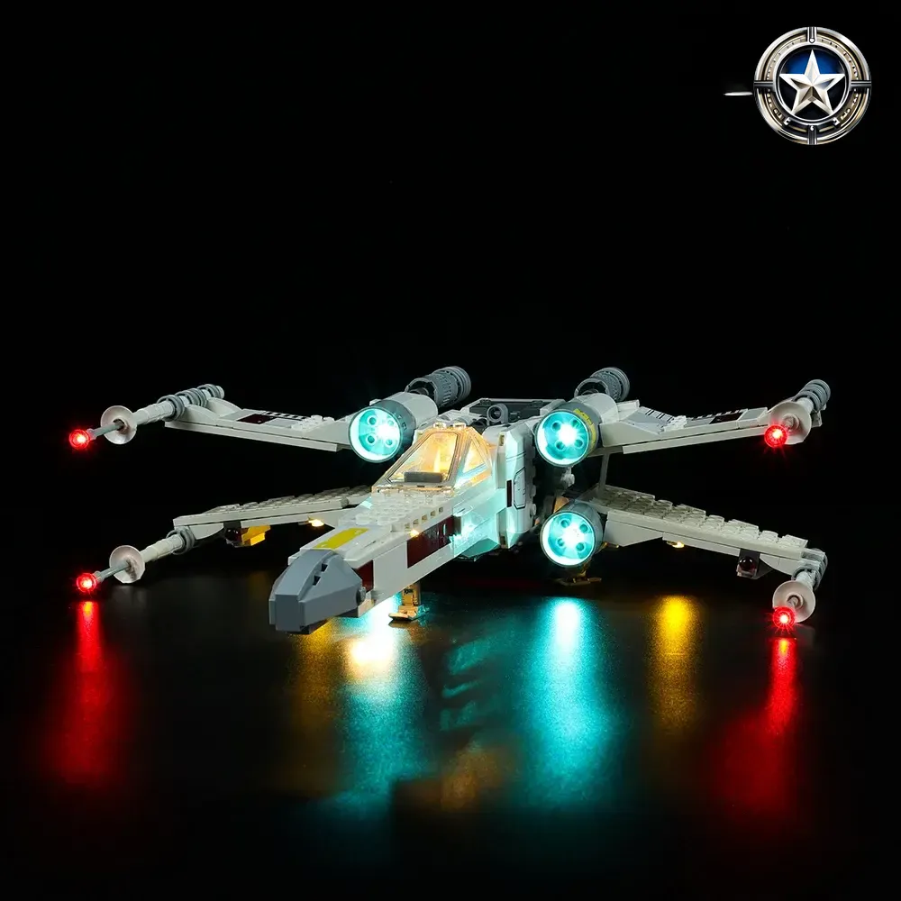 Light Kit for Luke Skywalker X Wing Fighter Set 75301 Premium Upgrade Accessory Light Kit for Luke Skywalker X Wing Fighter Set 75301 Premium Upgrade Accessory