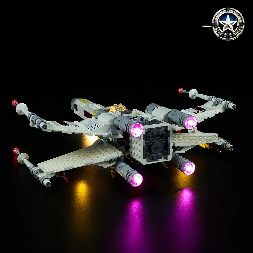Light Kit for Luke Skywalker X Wing Fighter Set 75301 Premium Upgrade Accessory Light Kit for Luke Skywalker X Wing Fighter Set 75301 Premium Upgrade Accessory