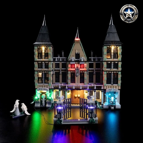 Light Kit for Lego Malfoy Manor Building Set 76453 Enhanced Lighting Accessories