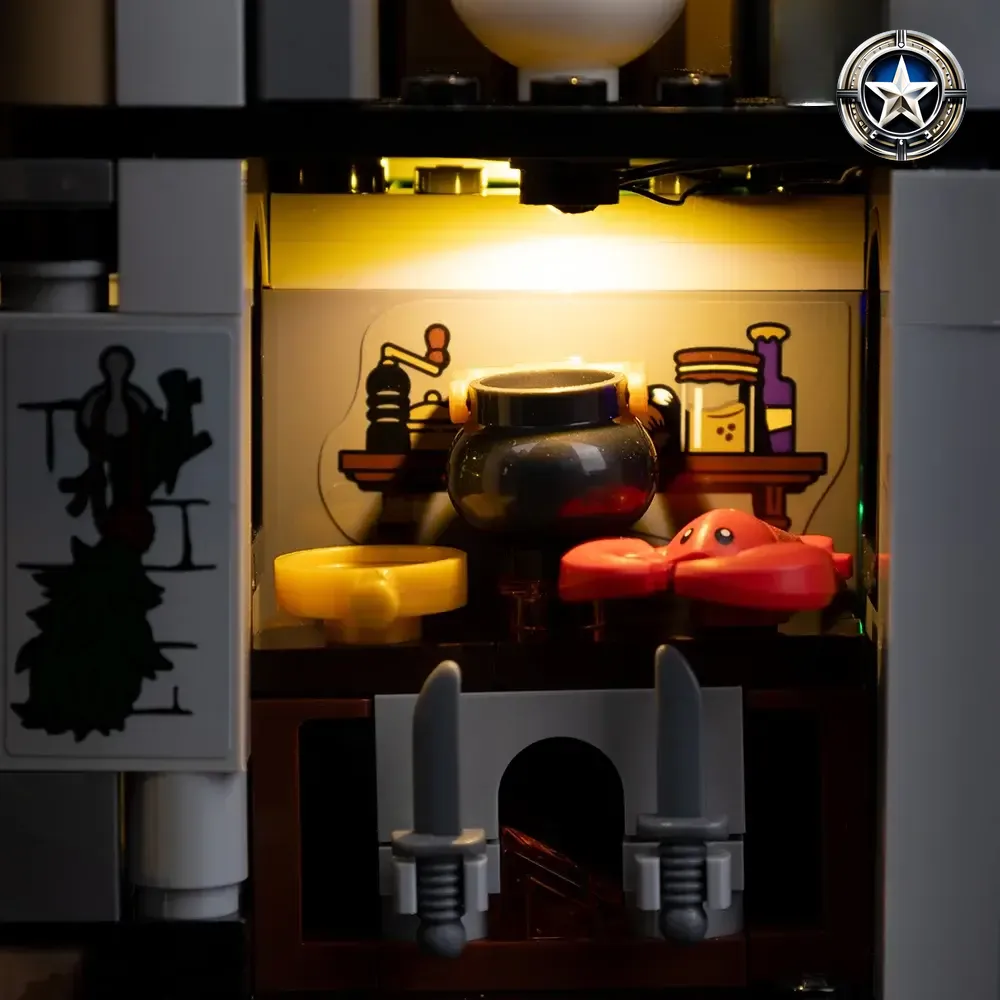 Light Kit for Lego Malfoy Manor Building Set 76453 Enhanced Lighting Accessories Light Kit for Lego Malfoy Manor Building Set 76453 Enhanced Lighting Accessories
