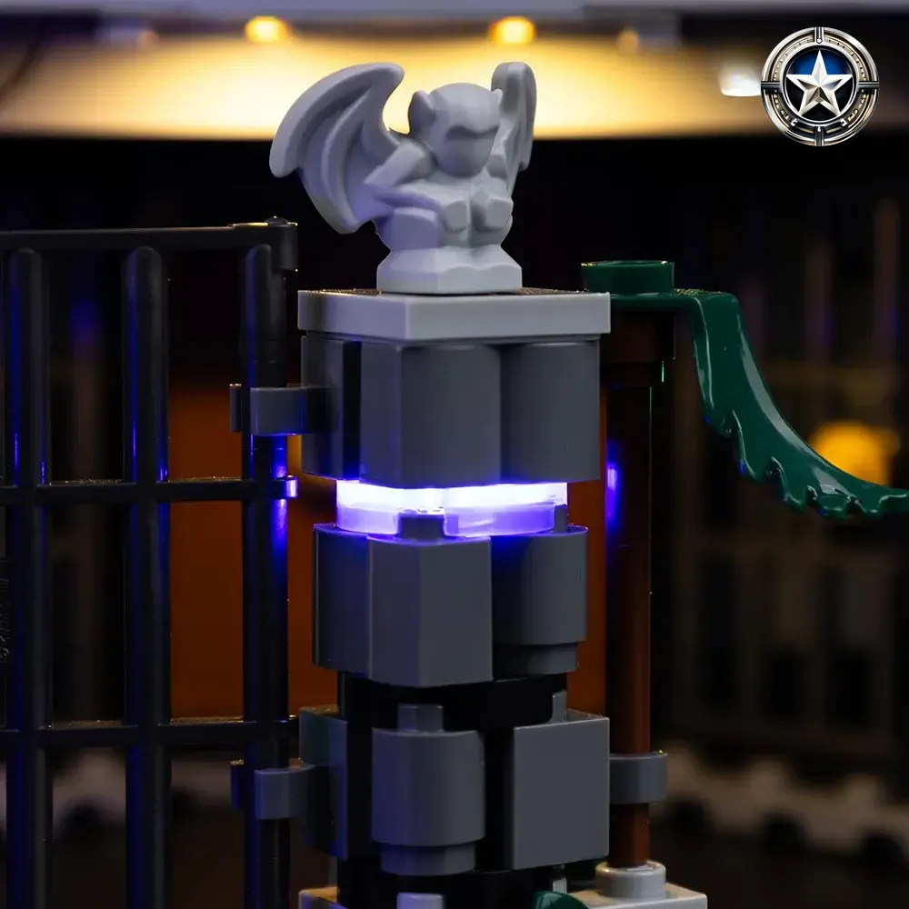 Light Kit for Lego Malfoy Manor Building Set 76453 Enhanced Lighting Accessories Light Kit for Lego Malfoy Manor Building Set 76453 Enhanced Lighting Accessories