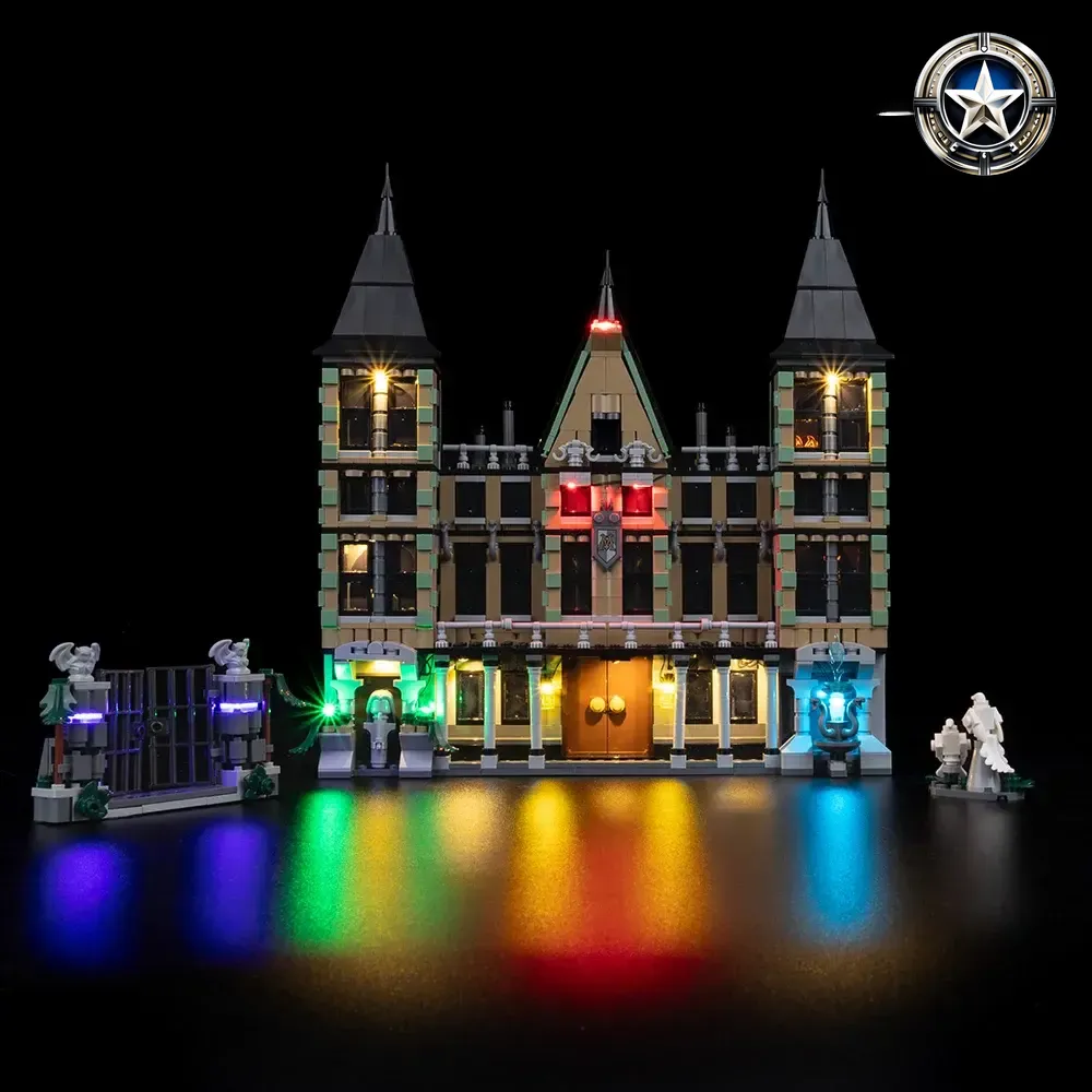 Light Kit for Lego Malfoy Manor Building Set 76453 Enhanced Lighting Accessories Light Kit for Lego Malfoy Manor Building Set 76453 Enhanced Lighting Accessories